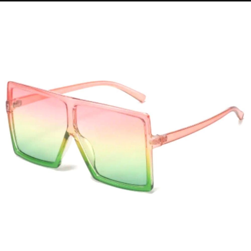Unisex Oversized Boho Large sunglasses - Picture 2 of 2